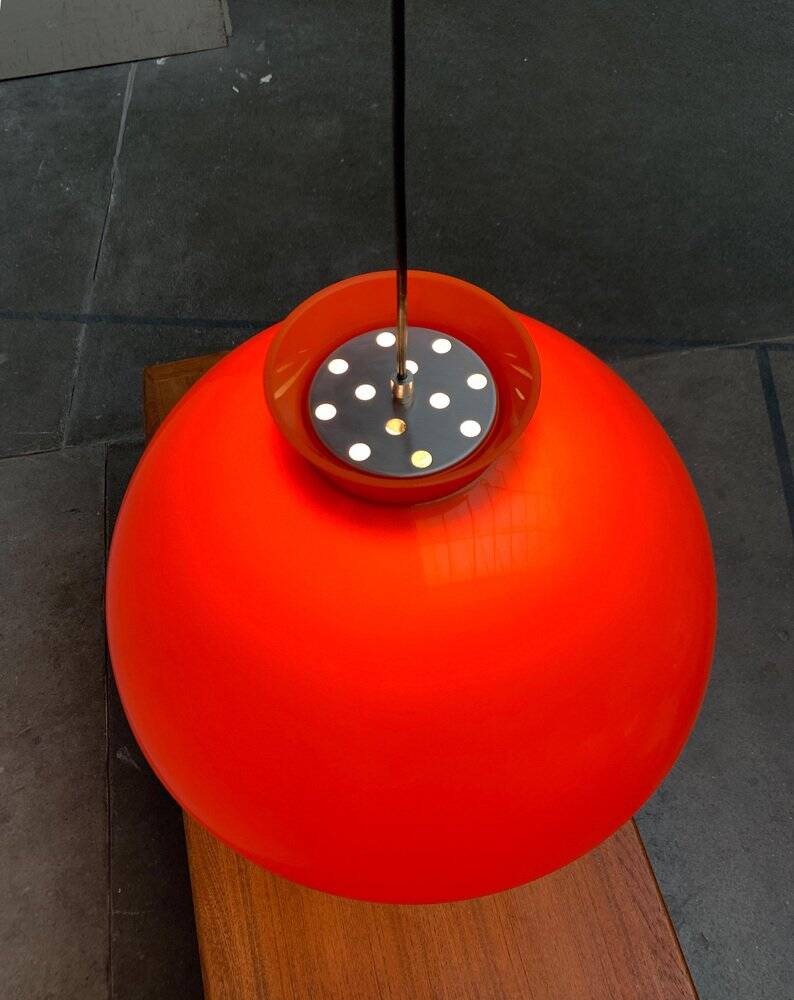 KD6 pendant model mid-century space style by Achille and Pier Giacomo Castiglioni for Kartell, 1960s