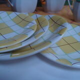 Set of 4 dessert plates