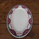 Old oval earthenware dish "Horizon" St Amand