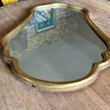 Gold leaf mirror