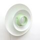 Pistachio Scandinavian lamp, 1970s