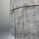 Old linen curtain suspension