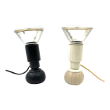 Set de 2 lampes de table modèle 600/C, de Gino Sarfatti, Arteluce Italie, 1966