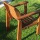 Post-war wooden removable chair