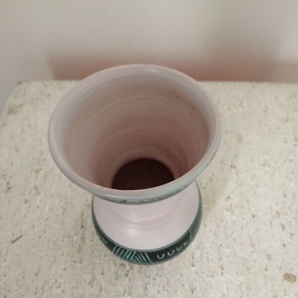 Vase en céramique signé Roy Vallauris