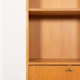 Swedish vintage bar cabinet in two parts in oak from the 1970s
