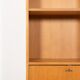 Swedish vintage bar cabinet in two parts in oak from the 1970s