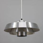 1970s Aluminium Pendant "NOVA " by Jo Hammerborg for Fog & Mørup, Denmark