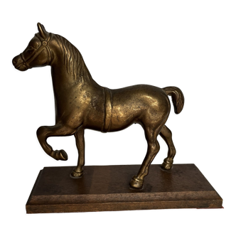 Brass horse