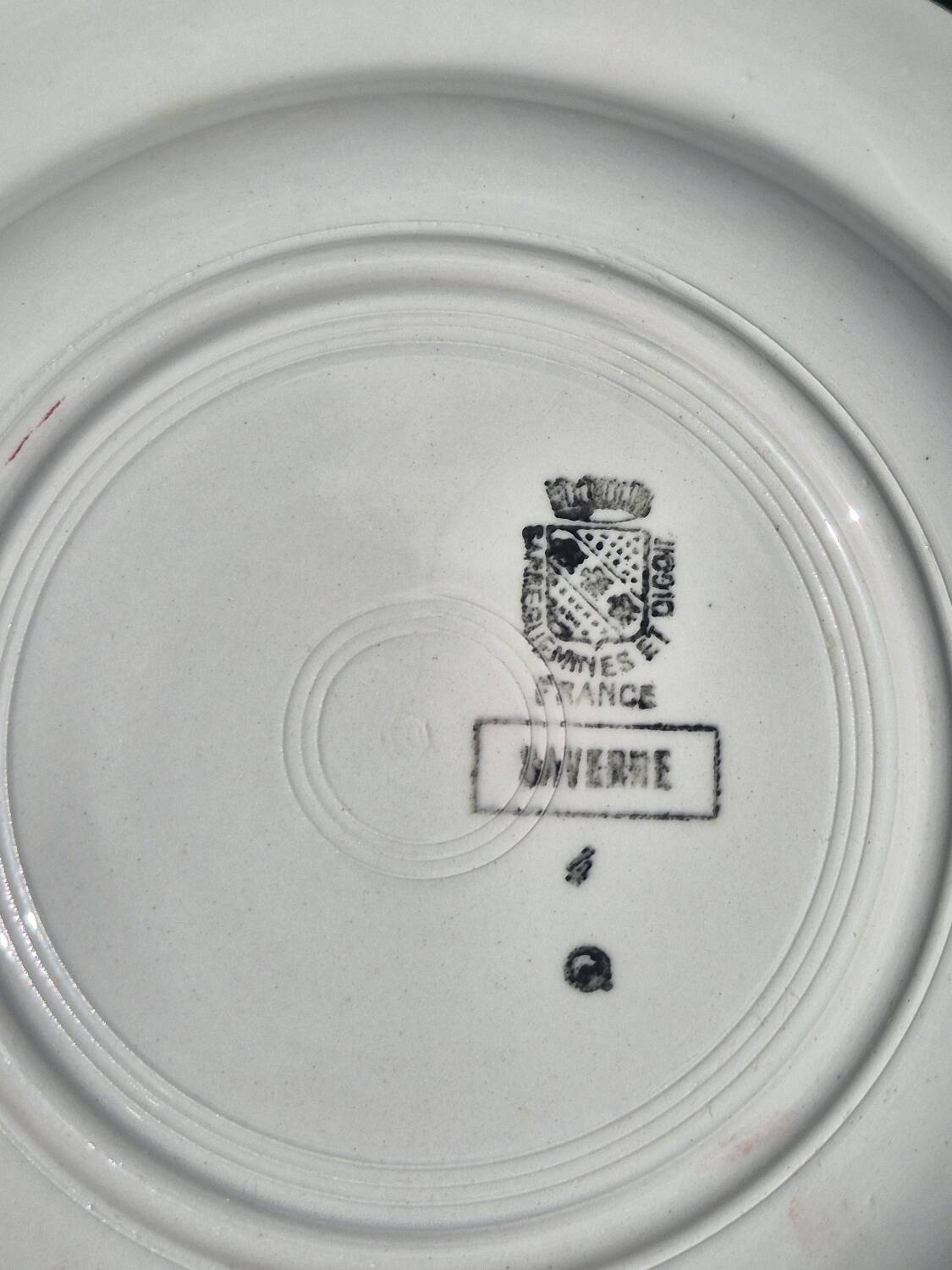 Vintage plates