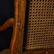 🪑 Pair of Louis XV caned armchairs in carved solid wood