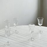 6 verres à liqueur Luminarc.