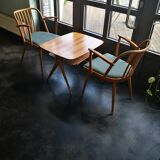Pair of Scandinavian style armchairs, Antonin Suman, for Ton, Czech, 70s
