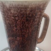 Large conical pitcher vase Accolay ceramics