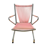 Pink scoubidou chair