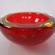 Large Formia Murano Glass Bowl by Mian Giulano, Italy, 1960s