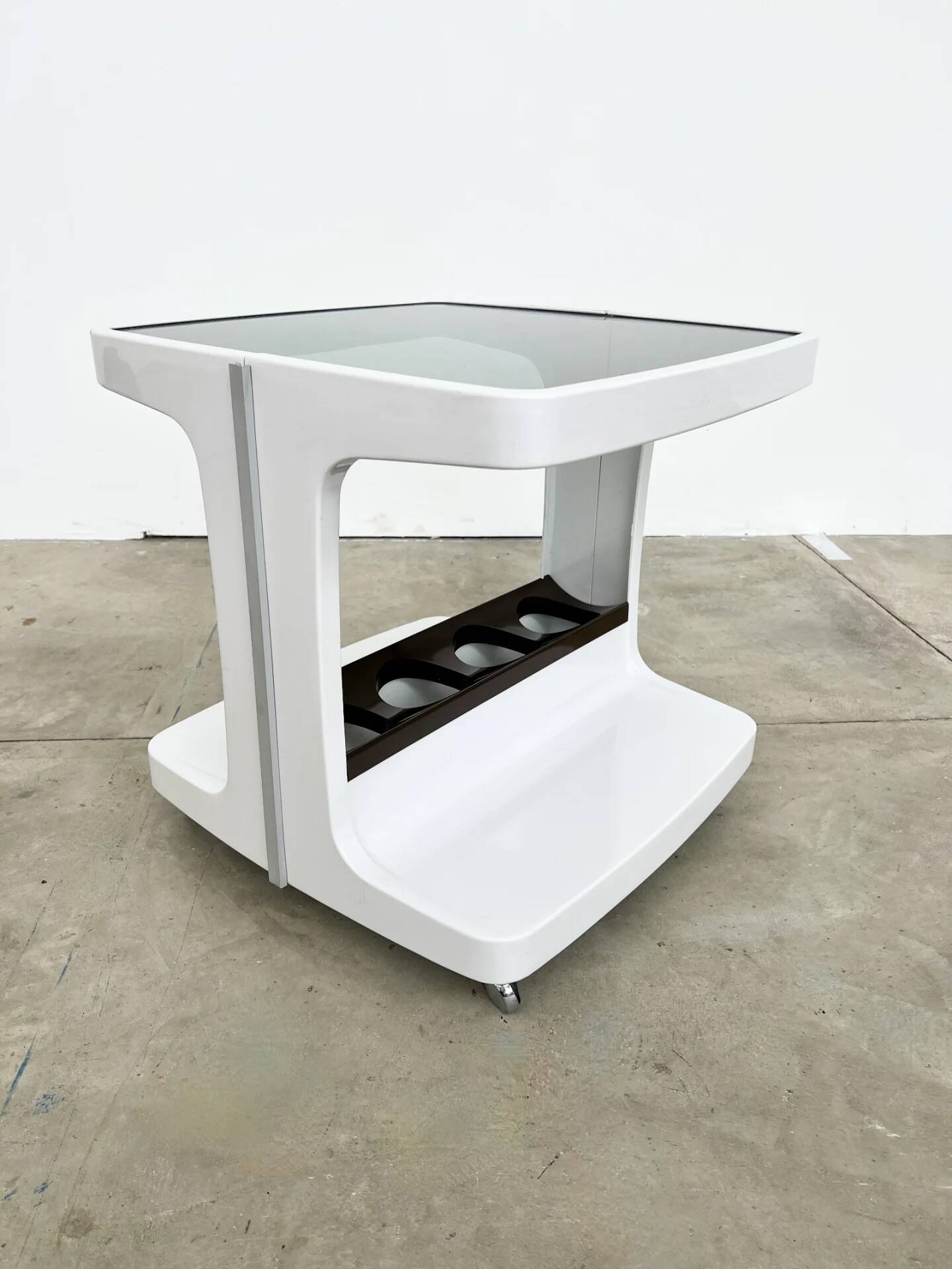 Rolling dessert trolley Marc Held — Prisunic 1970s