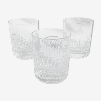 Verres cristal Baccarat modèle Nancy