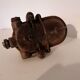Bakelite court lamp nipple glass design industrial workshop Wiska