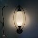 Appliques italiennes en verre opalin