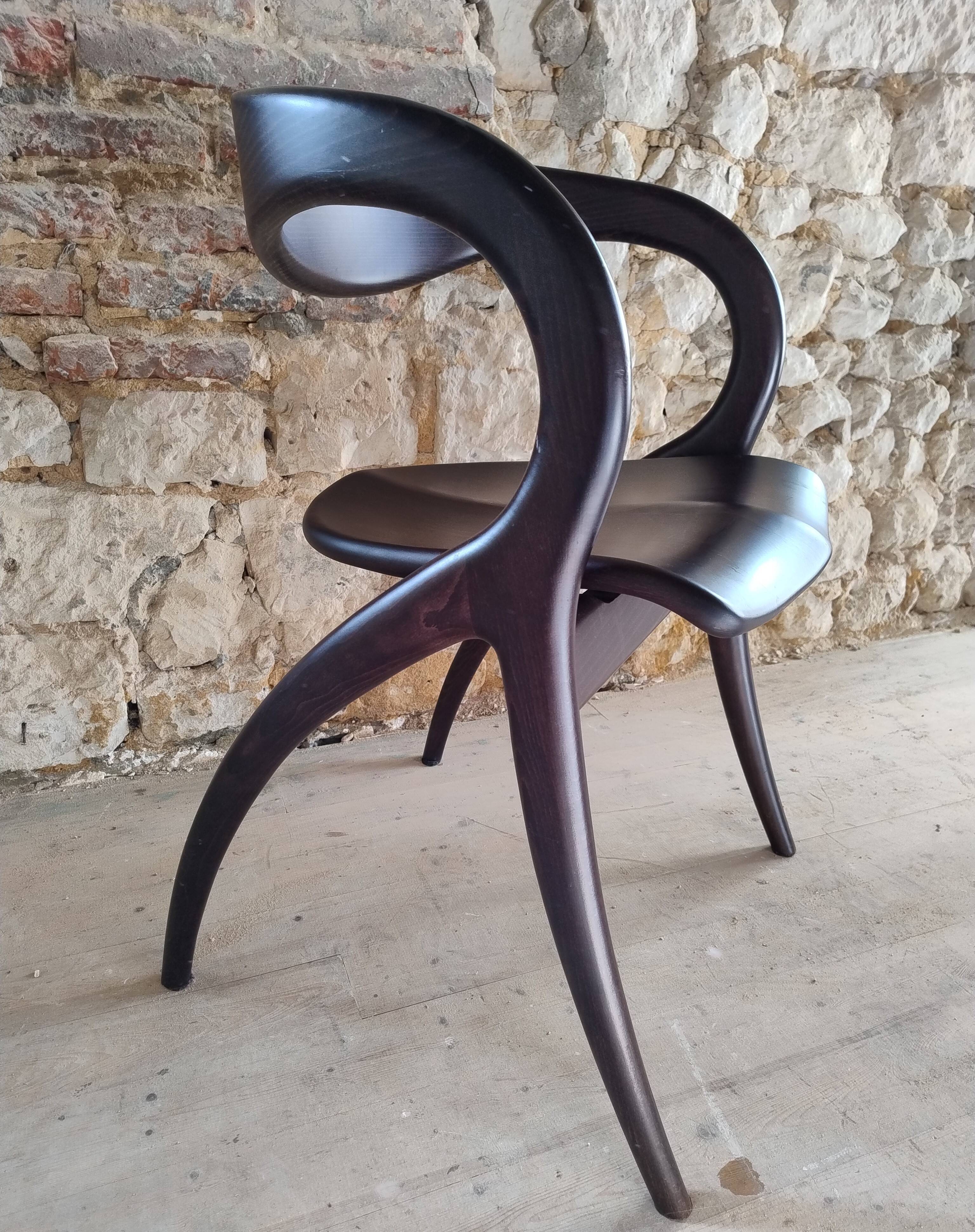 Organic armchair by Antonio Sibau