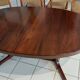 Oral extendable table from the Maison Baumann vintage 1970s