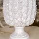 Large ceramic pineapple lamp base, Italy, 1980s