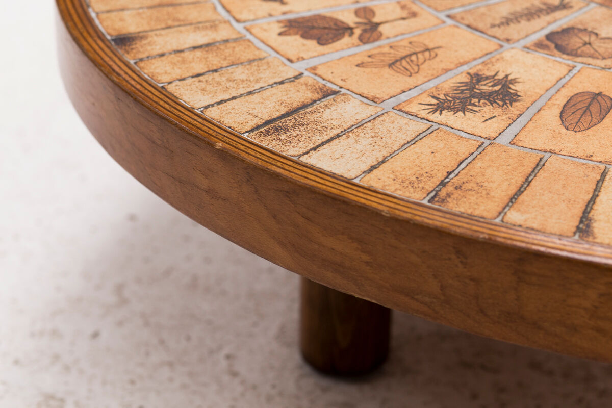 Coffee table by Roger Capron, France, 1970