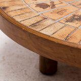 Coffee table by Roger Capron, France, 1970