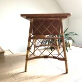 Rattan desk