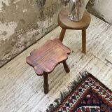 Handcrafted tripod stool