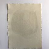 Raoul ubac, the uprooted grass 1, 1975. original etching signed in pencil.