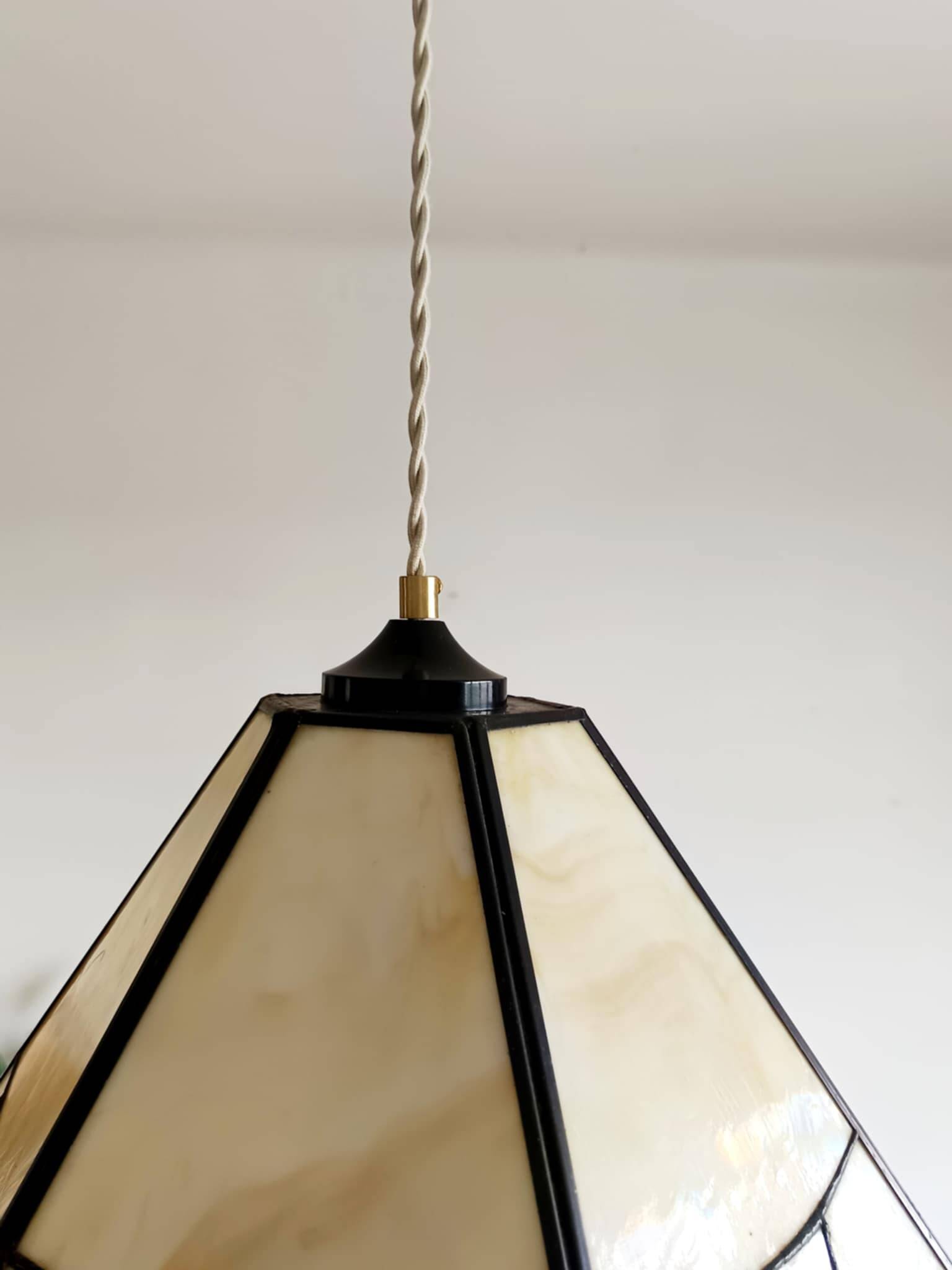 Art deco chandelier 1940