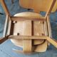 Set of 6 stackable Scandinavian chairs