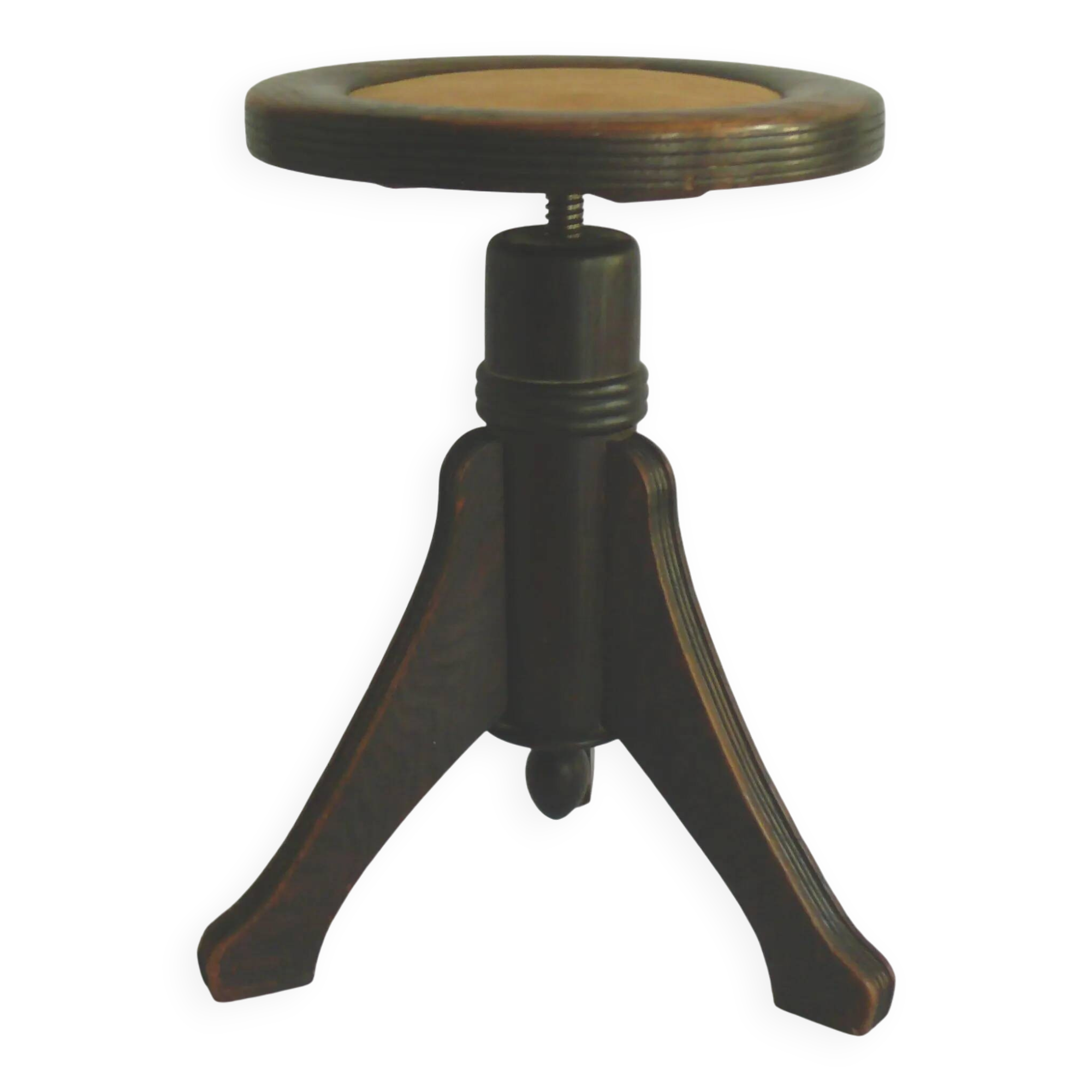 Art Nouveau piano stool, swivel stool, stool - after 1920