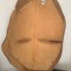 Miroir bois 1960 forme libre