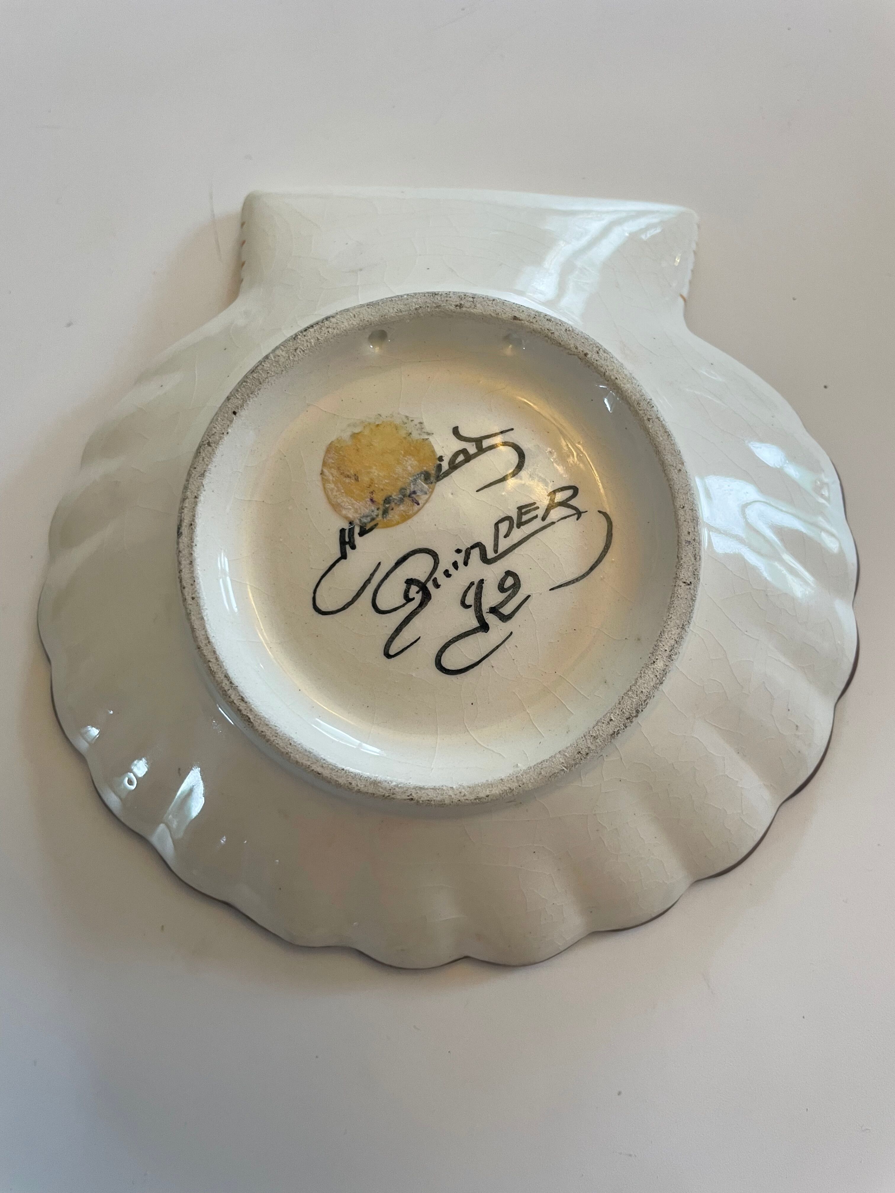 Faience cup quimper hb