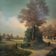 Painting: oil on canvas