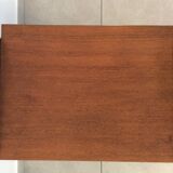 Table d'appoint à 2 niveaux des années 60