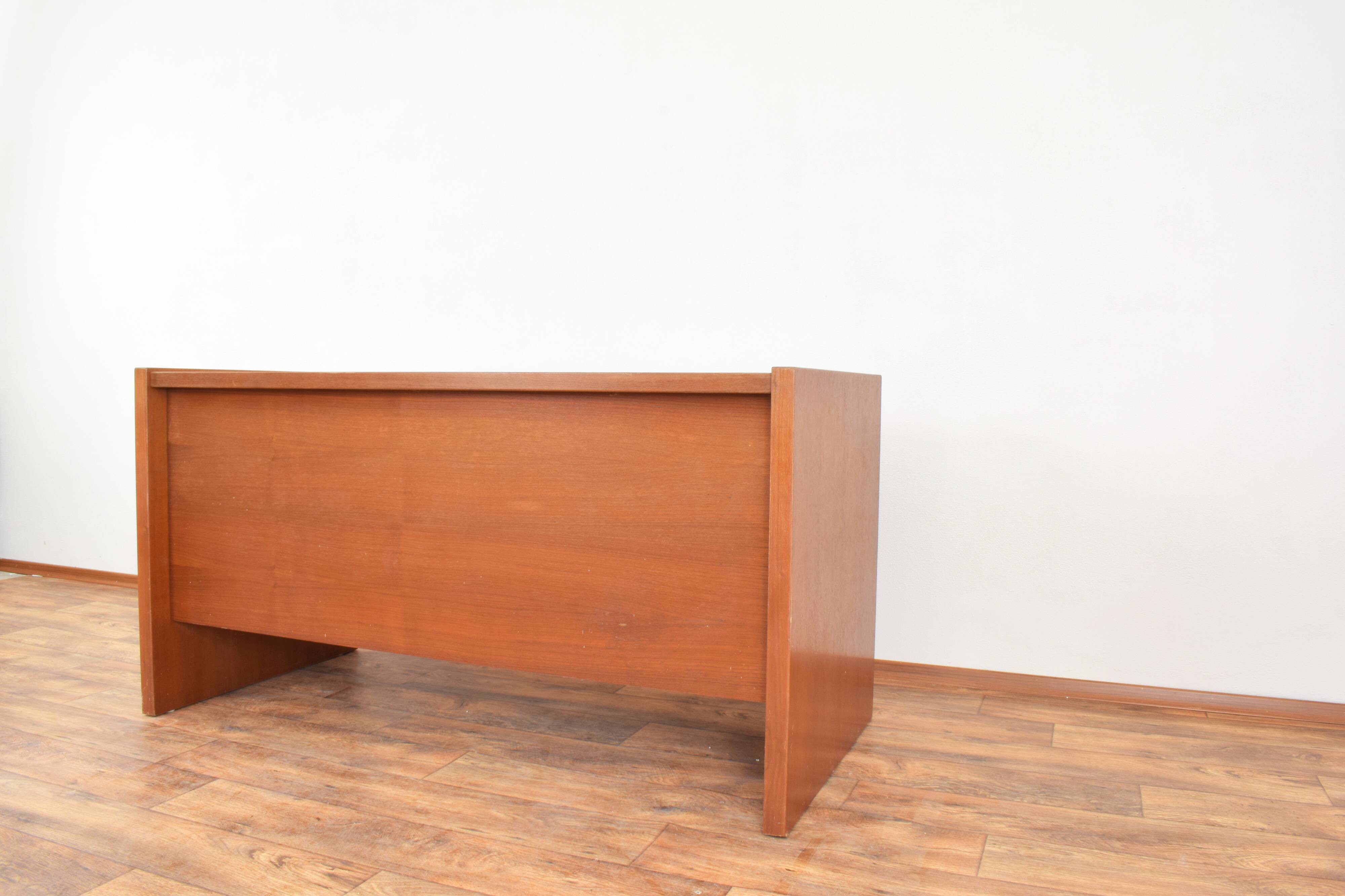 Mid-Century Danish Teak Desk, 1980s.