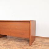 Mid-Century Danish Teak Desk, 1980s.