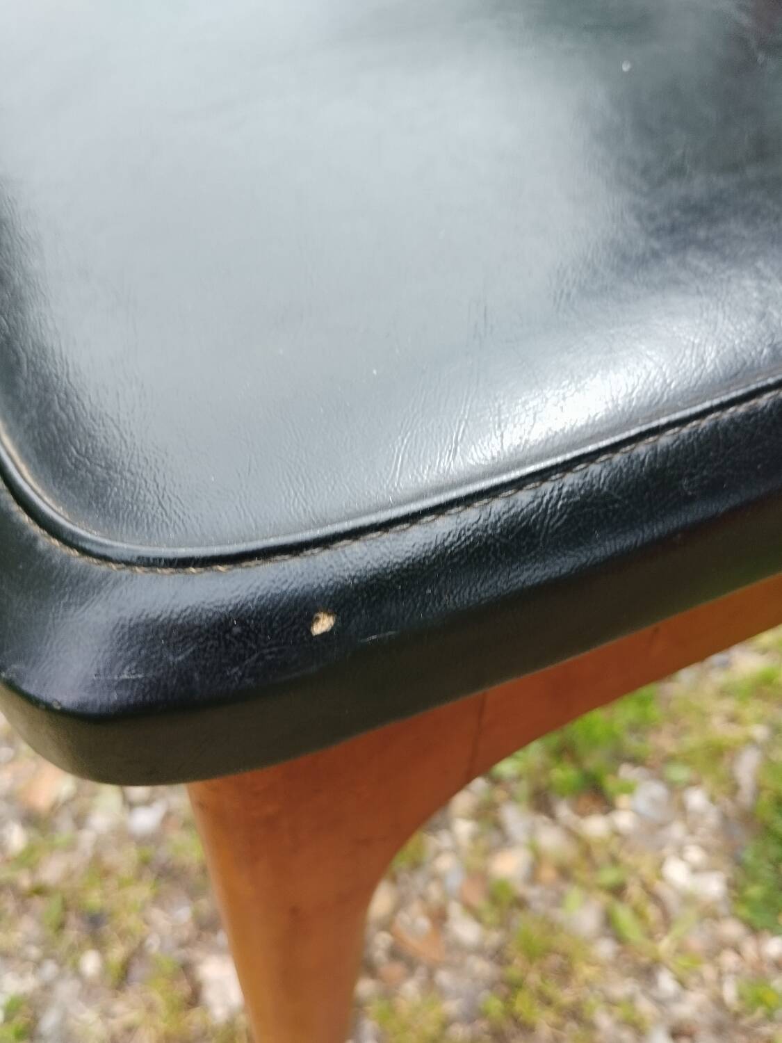 Series of 6 old Scandinavian design chairs