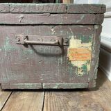 Old wooden tool box