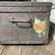 Old wooden tool box