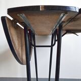 Vintage 1950s folding dining table