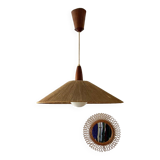 Scandinavian rope pendant light