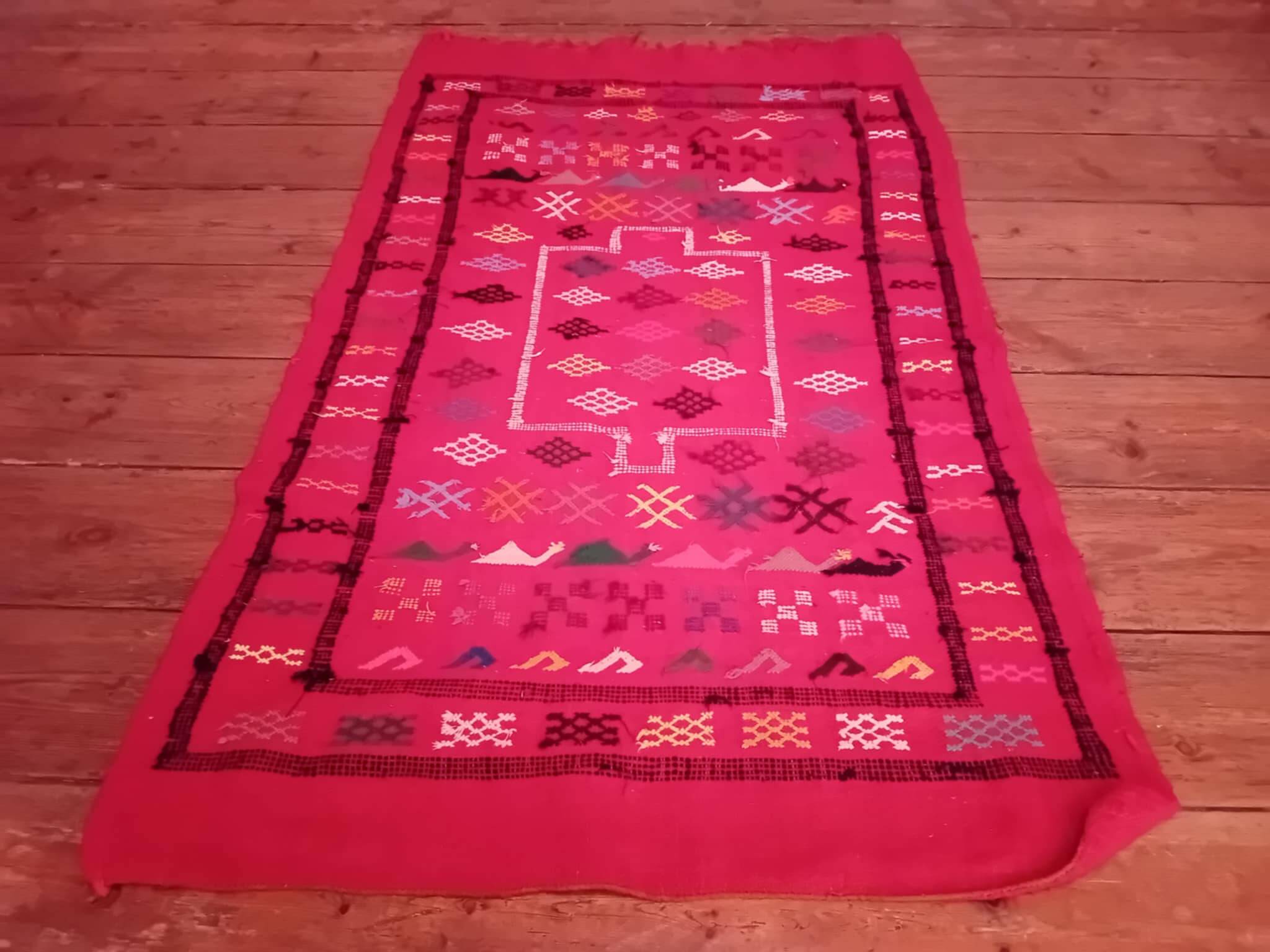 Handmade Berber Kilim 153x93cm