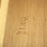 "Casino" oak bedside table, Engström & Myrstran, Sweden, 1960s