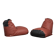Pair of Boya leather lounge chairs by Roderick Vos for Pode, Netherlands, 2016