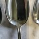 Set of 12 tablespoons. Art Deco. Silver-plated metal.